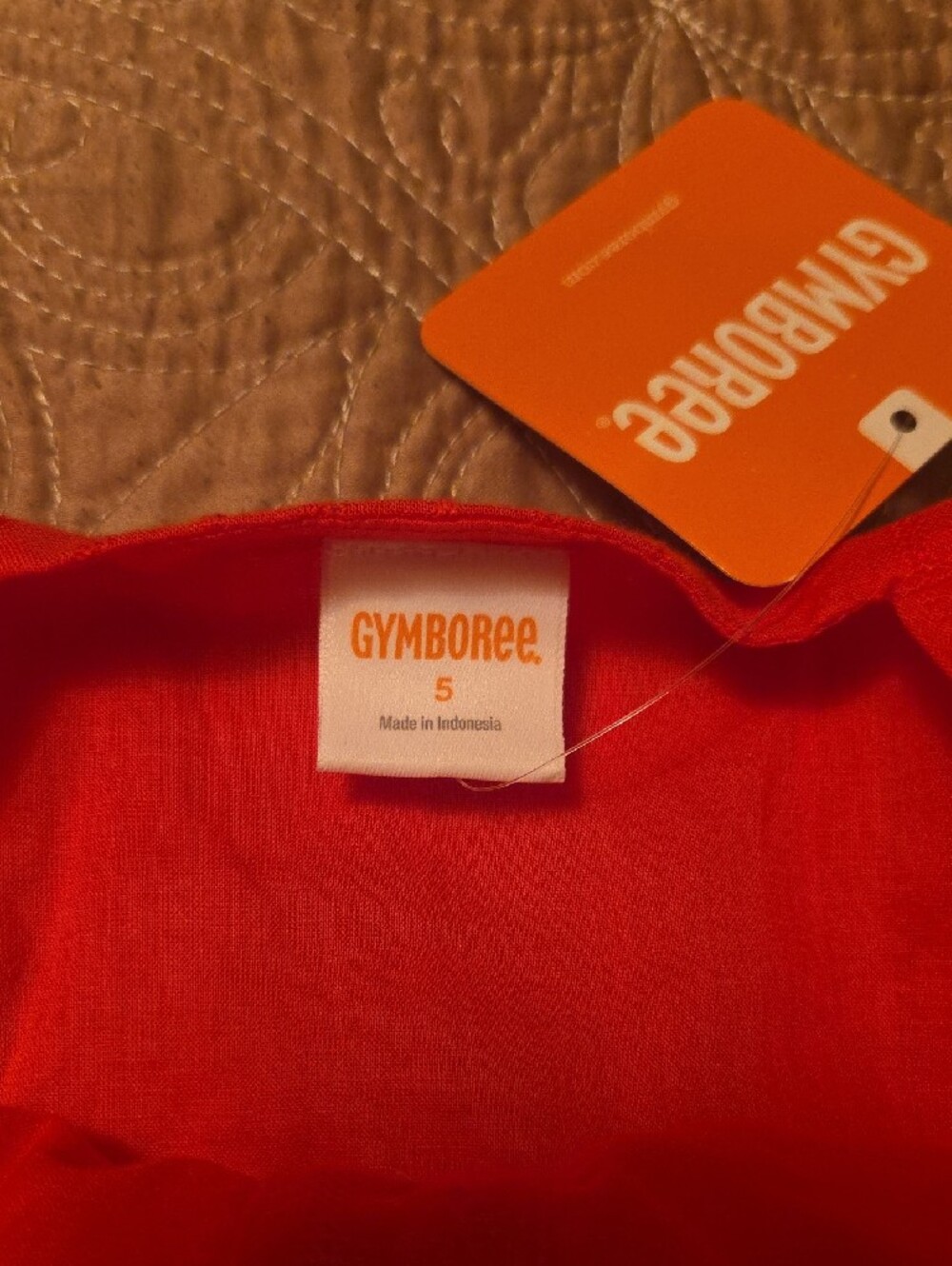Gymboree Bright Red Button-Front Sundress - Picture 5 of 7